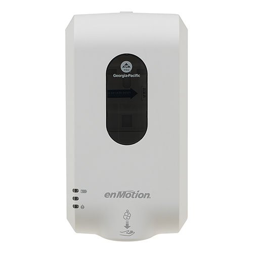 enMotion Gen2 Automated Touchless Soap & Sanitizer Dispenser, White, 6.540" W x 11.720" D x 4.000" H