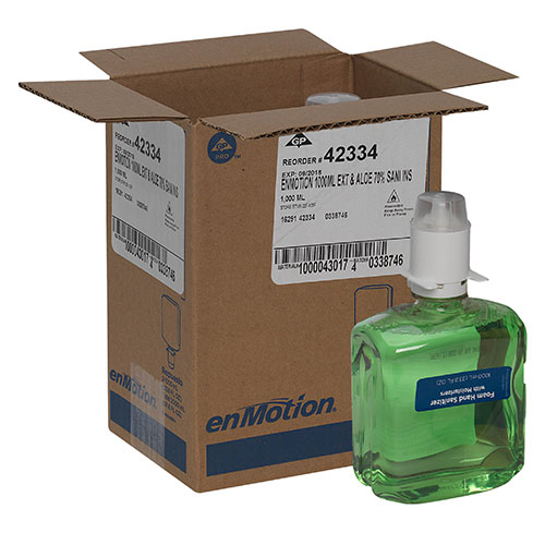 enMotion Gen2 Moisturizing Foam Hand Sanitizer Dispenser Refill, Fragrance Free, 42334, 1,000 mL, 2 Bottles Per Case