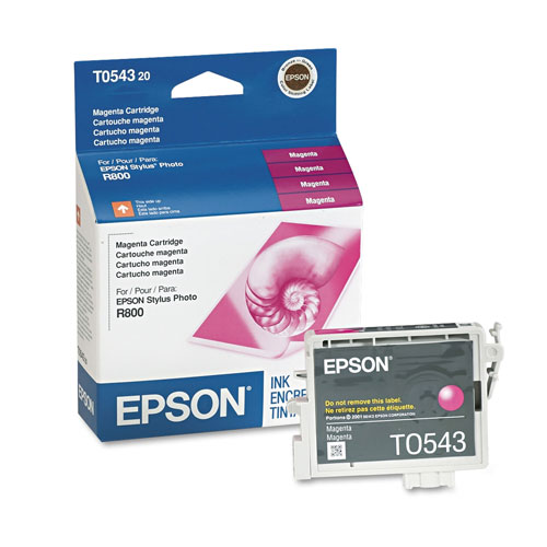 Epson T054320 (54) Ink, 400 Page-Yield, Magenta