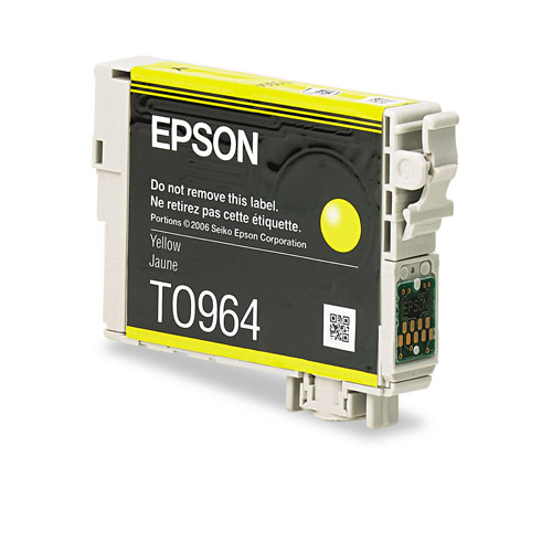 Epson T096420 (96) Ink, 430 Page-Yield, Yellow