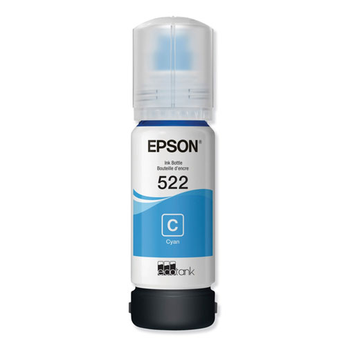 Epson T522220-S (T522) Ultra High-Capacity Ink, Cyan
