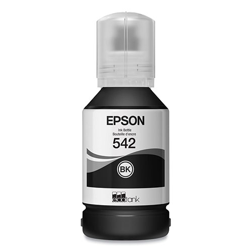 Epson T542120S (T542) EcoTank Ultra High-Capacity Ink Bottles, Black
