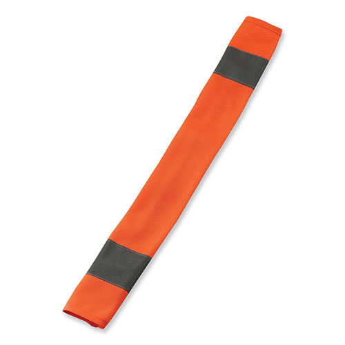 Ergodyne GloWear 8004 Hi-Vis Seat Belt Cover, 6" x 18.5", Orange
