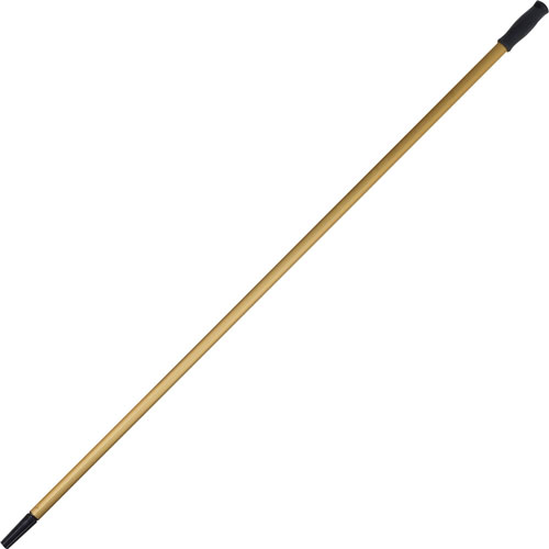 Ettore Products Handle, Aluminum, Tapered Tip, 1-2/5"Wx60"Lx1-1/4"H, Gold