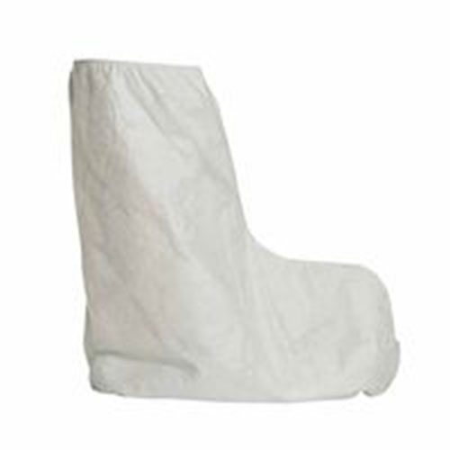 Extensis Tyvek Shoe and Boot Covers, One Size Fits Most, White