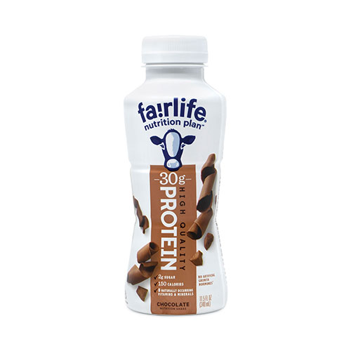 Fairlife® High Protein Chocolate Nutrition Shake, 11.5 oz Bottle, 12/Pack
