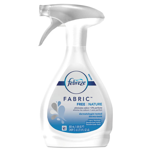 Febreze Fabric Refresher, Free, Case, 27 oz. Spray Bottle