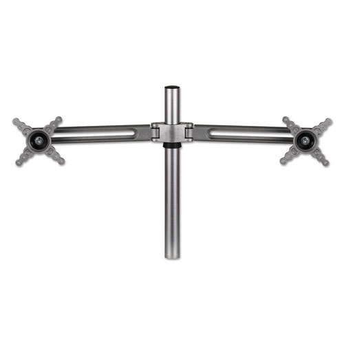 Fellowes Lotus Dual-Monitor Arm Kit for Two Monitors up to 26" and 13 lbs, Silver