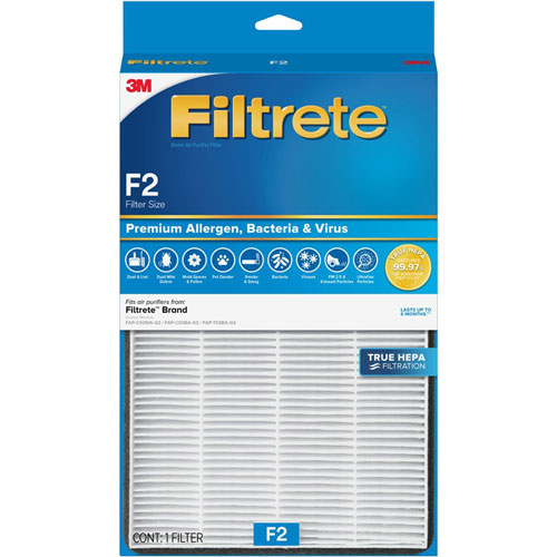 Filtrete™ Premium True HEPA Room Air Purifier Filter, For FAP-C02WA-G2, FAP-C03BA-G2, FAP-T03BA-G2 Air Purifiers
