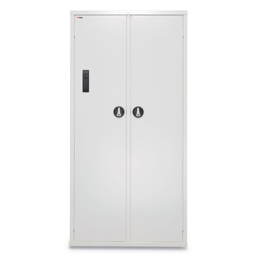 Fireking Medical Storage Cabinet with Electronic Lock, 36w x 15d x 72h, White