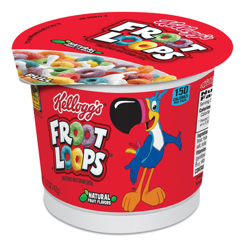 Froot Loops® Froot Loops Breakfast Cereal, Single-Serve 1.5 oz Cup, 6/Box