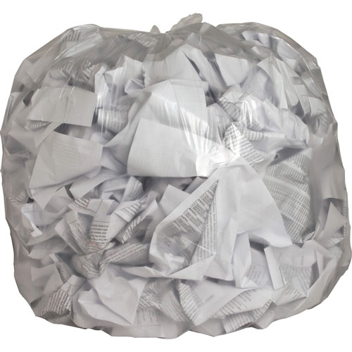 Genuine Joe Clear Trash Bags, 45 Gallon, 0.6 Mil, 40" X 46", Box of 250