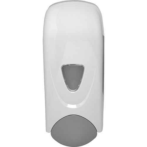 Genuine Joe Foam Soap Dispenser, Bulk, 33.8oz., 12/CT, White/Gray