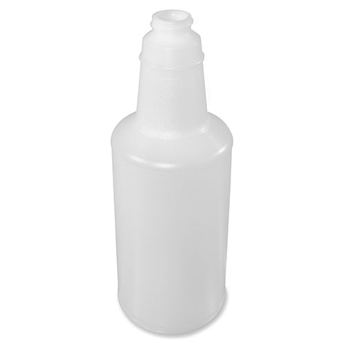 Genuine Joe Lightweight Plastic Bottle, 32oz., 12/CT, Translucent