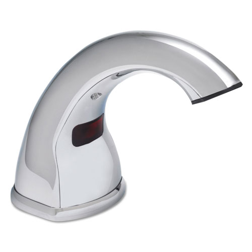 Gojo CXi Touch Free Counter Mount Soap Dispenser, 1500 mL/2300 mL, 2.25" x 5.75" x 9.39", Chrome