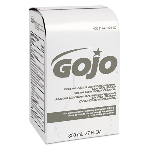 Gojo Ultra Mild Lotion Soap with Chloroxylenol Refill, Floral Balsam, 800 mL