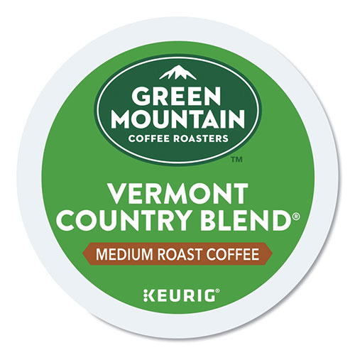 Green Mountain Vermont Country Blend Coffee K-Cups, 96/Carton