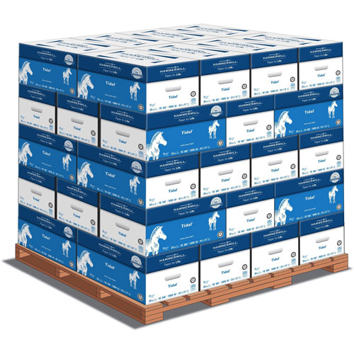 Hammermill MP Paper, 20Lb, 8-1/2" x 11", 92 GE/102 ISO, 5000 Sheets, 40CT/PL