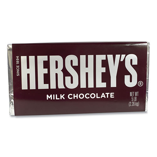Hershey's® Milk Chocolate Bar, 5 lb Bar