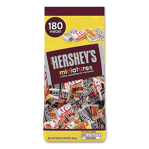 Hershey's® Miniatures Variety Pack, Assorted, 56 oz