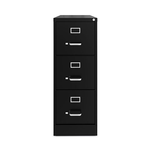 Hirsh Vertical Letter File Cabinet, 3 Letter-Size File Drawers, Black, 15 x 22 x 40.19