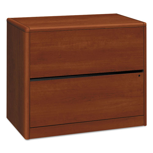 Hon 10700 Series Two Drawer Lateral File, 36w x 20d x 29.52h, Cognac