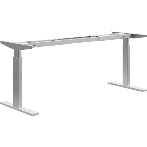 Hon Base, f/Sit-Stand, 2-Stage, 72"x24"x25-3/8"-45-1/4" , White