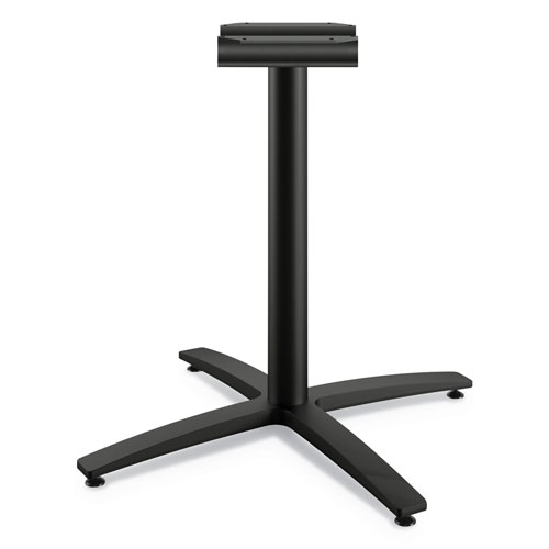 Hon Between Seated-Height X-Base for 30"-36" Table Tops, Black