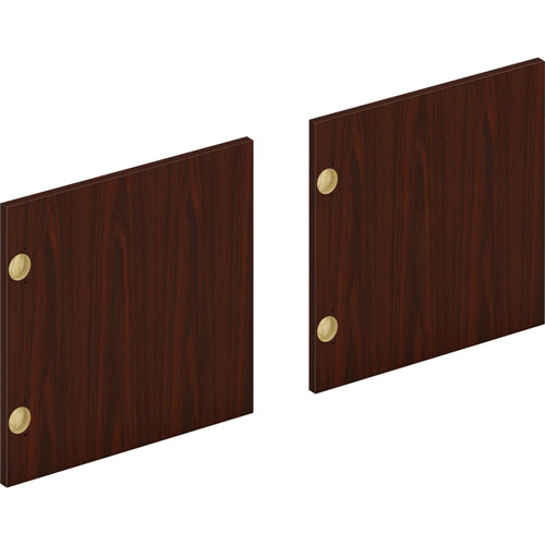 Hon Doors, f/Mod 48" Wall-mounted Storage, 3/ST, Mahogany