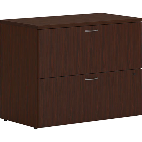 Hon Lateral File, 2-Drawer, Removable Top, 36"x20"x29" , Mahogany