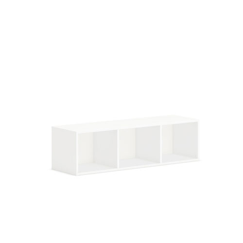 Hon Storage, Wall-mounted, Open, 48"x14"x13-1/2" , Simply White