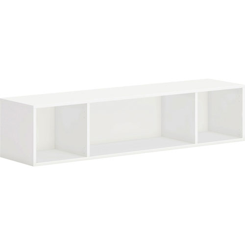 Hon Storage, Wall-mounted, Open, 60"x14"x13-1/2" , Simply White