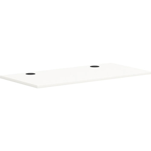 Hon Worksurface, Rectangle, 48"x24" , Simply White