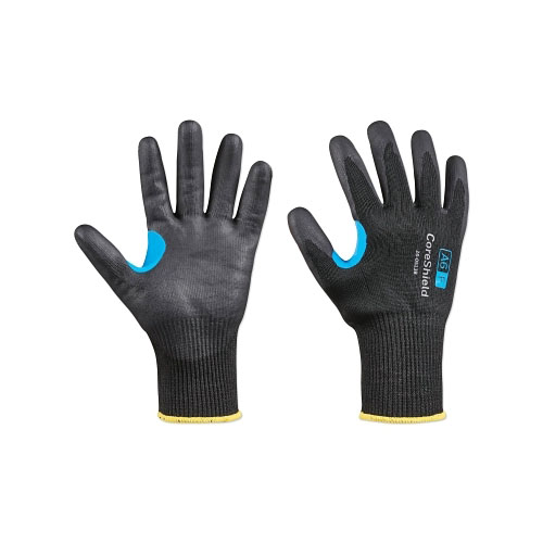 Honeywell CoreShield™ A6/F Coated Cut Resistant Gloves, 10/XL, Black