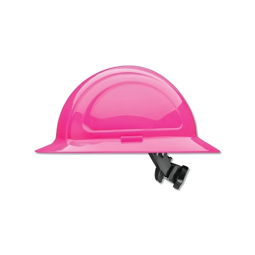 Honeywell North Zone N20 Full Brim Hard Hat, Ratchet, Hot Pink