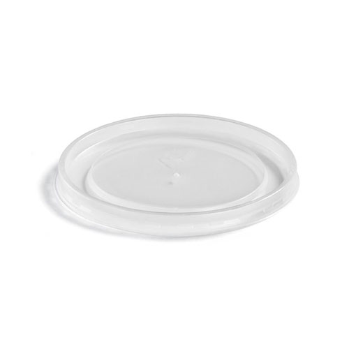 Huhtamaki High Heat Vented Translucent Lid, Fits 8, 10, 12, 16 Oz. Containers