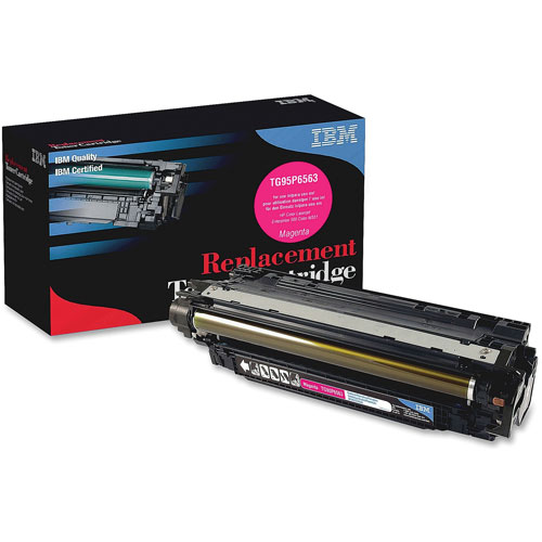 IBM Remanufactured Toner Cartridge, Alternative for HP 507A (CE403A), Laser, 6000 Pages, Magenta, 1 Each