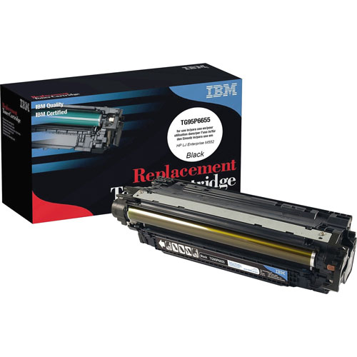 IBM Toner Cartridge, Alternative for HP 508X, Black, Laser, High Yield, 12500 Pages, 1 Each