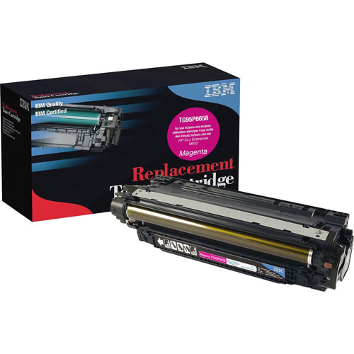 IBM Toner Cartridge, Alternative for HP 508X, Magenta, Laser, High Yield, 9500 Pages, 1 Each