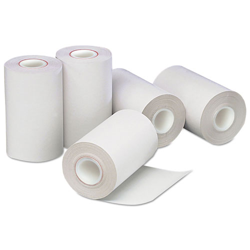 Iconex Direct Thermal Printing Paper Rolls, 0.5" Core, 2.25" x 55 ft, White, 50/Carton
