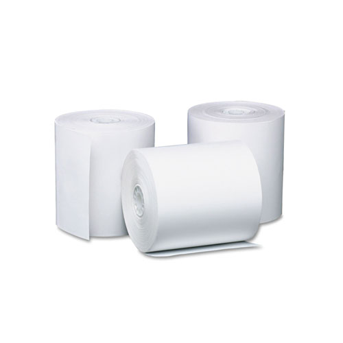 Iconex Direct Thermal Printing Thermal Paper Rolls, 3.13" x 230 ft, White, 8/Pack