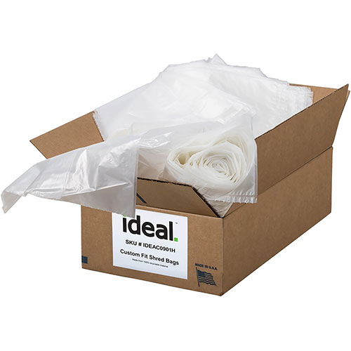 IDEAL Shredder Bags for Shredder model 4002 - 56 gal - 48", x 54" Width - 80/Case - Plastic