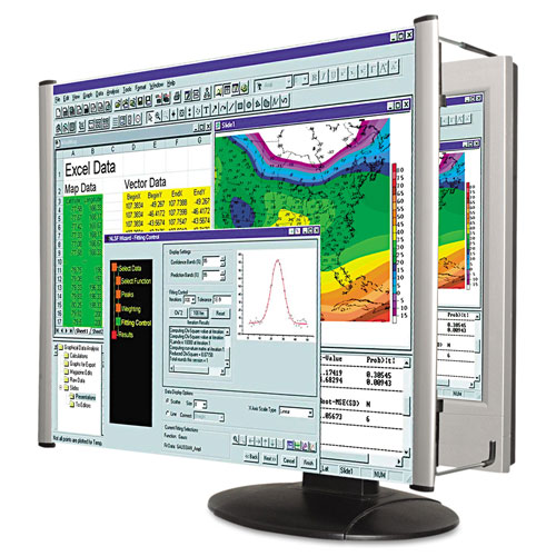 Kantek LCD Monitor Magnifier Filter, Fits 19"-20" Widescreen LCD, 16:10 Aspect Ratio