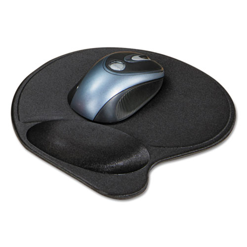 Kensington Extra-Cushioned Mouse Wrist Pillow Pad, Black