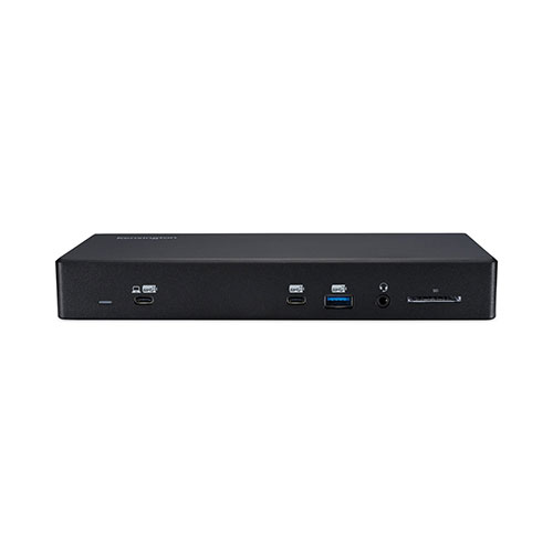 Kensington SD4850P USB-C 10 Gbps Dual Video Driverless Docking Station, Black
