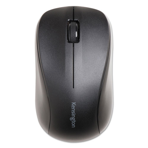 Kensington Wireless Mouse for Life, 2.4 GHz Frequency/30 ft Wireless Range, Left/Right Hand Use, Black