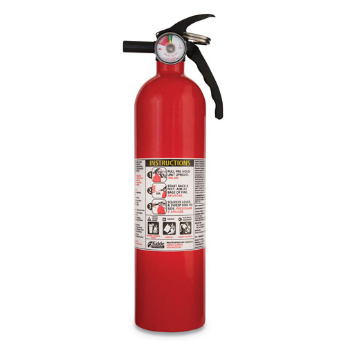 Kidde Safety Full Home Fire Extinguisher, 2.5lb, 1-A, 10-B:C