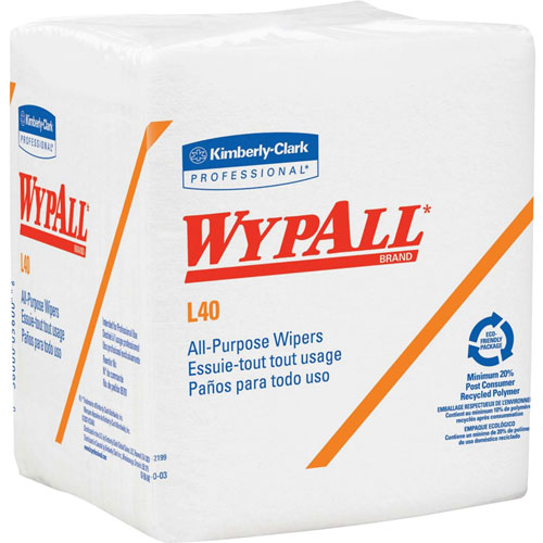 Kimberly-Clark WypAll L40 All-Purpose Wipers - Wipe - 56 / Pack