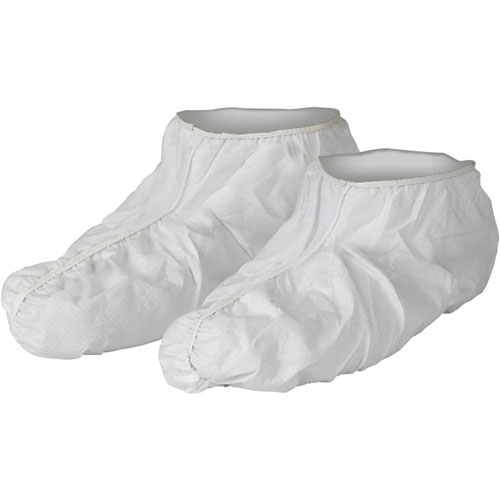 KleenGuard™ A40 Shoe Covers, Universal Size, White, 300/Carton