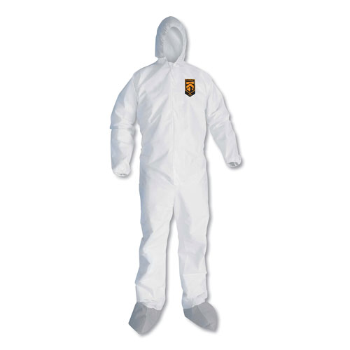KleenGuard™ A45 Liquid and Particle Protection Surface Prep/Paint Coveralls, Large, 25/CT